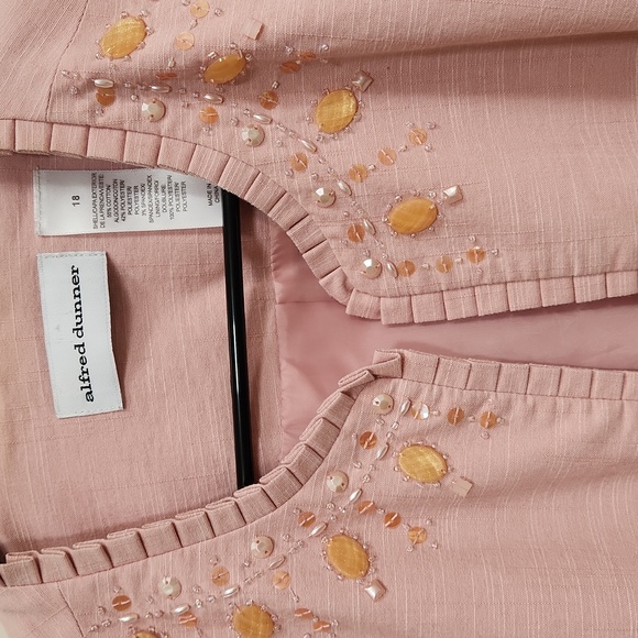 Alfred Dunner size 18 pink blazer - Picture 2 of 7